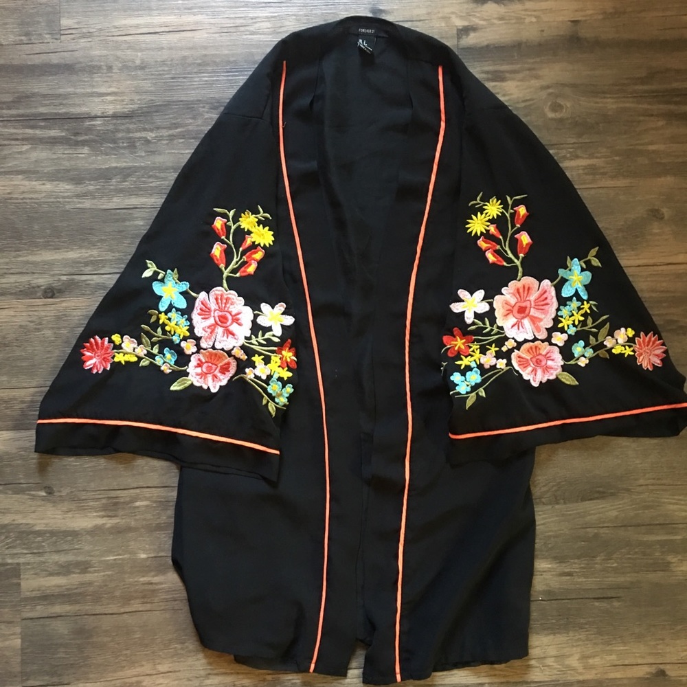 Floral Kimono